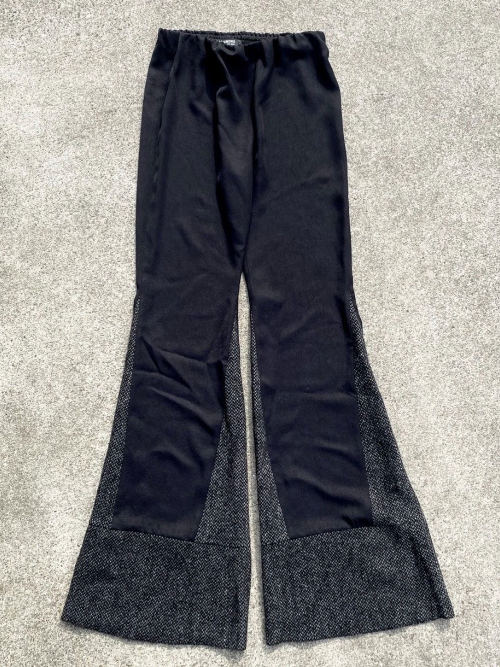 Raf Simons S/S2021 Runway Extreme Flare Wool Pantalon Pant Rare PE SP SE